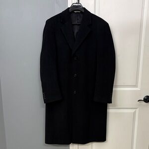 Ralph Lauren Classic Black Men’s Trench Coat 44R barely worn